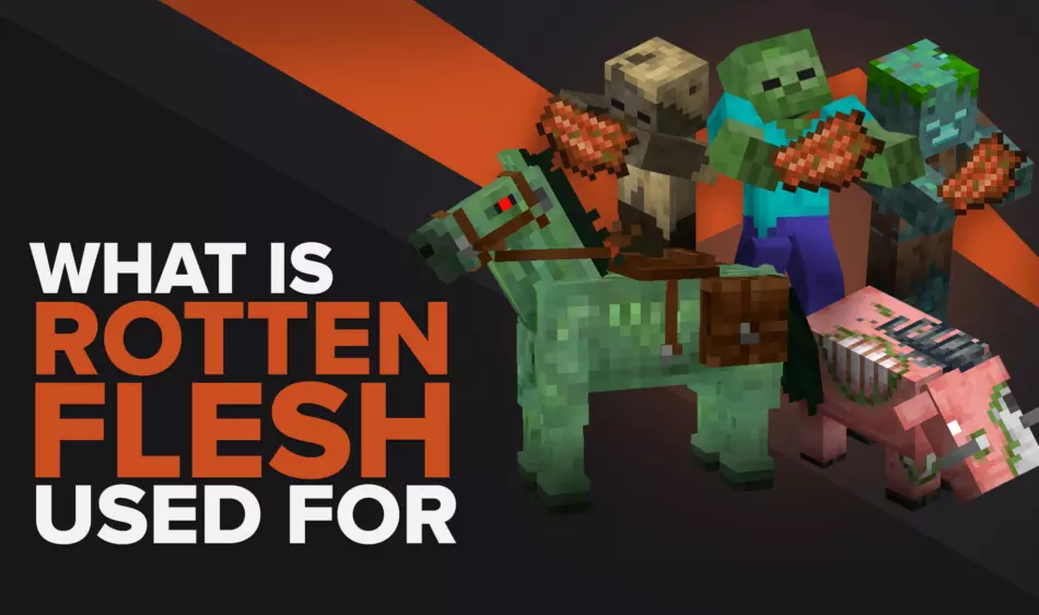 What Is Rotten Flesh Used For In Minecraft?