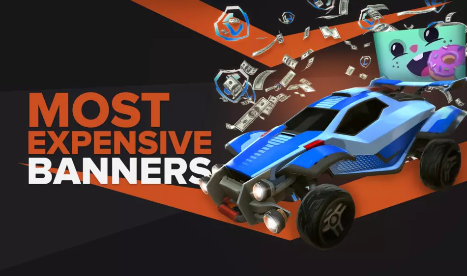 The most expensive player banners in Rocket League