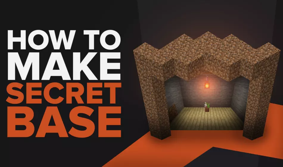 How To Make An Easy Secret Base In Minecraft