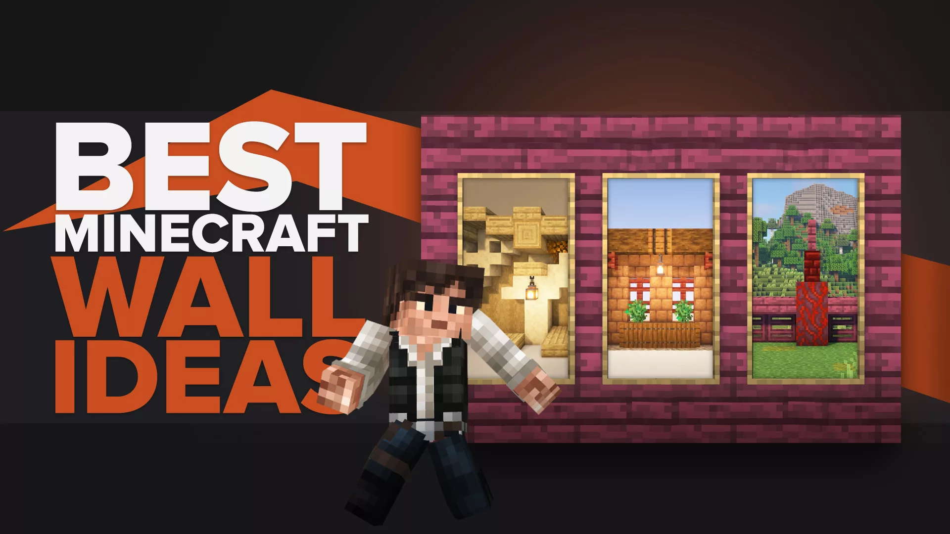 8 Best Wall Ideas In Minecraft