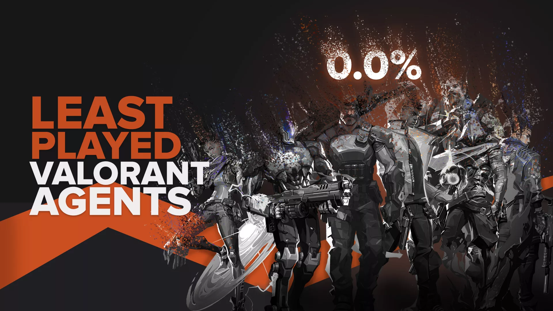 Least Played Valorant Agents