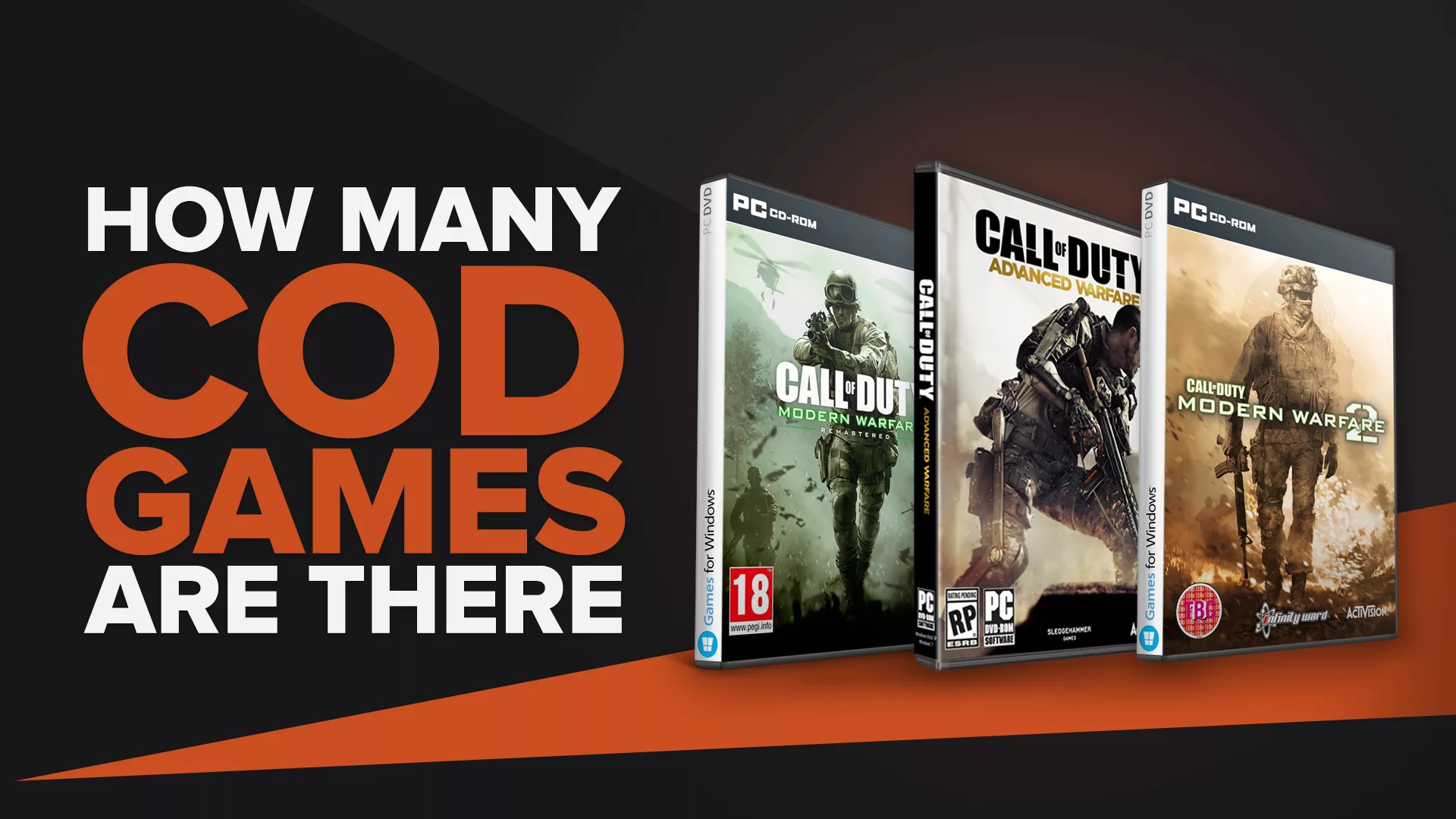 How Many Call of Duty Games Are There?