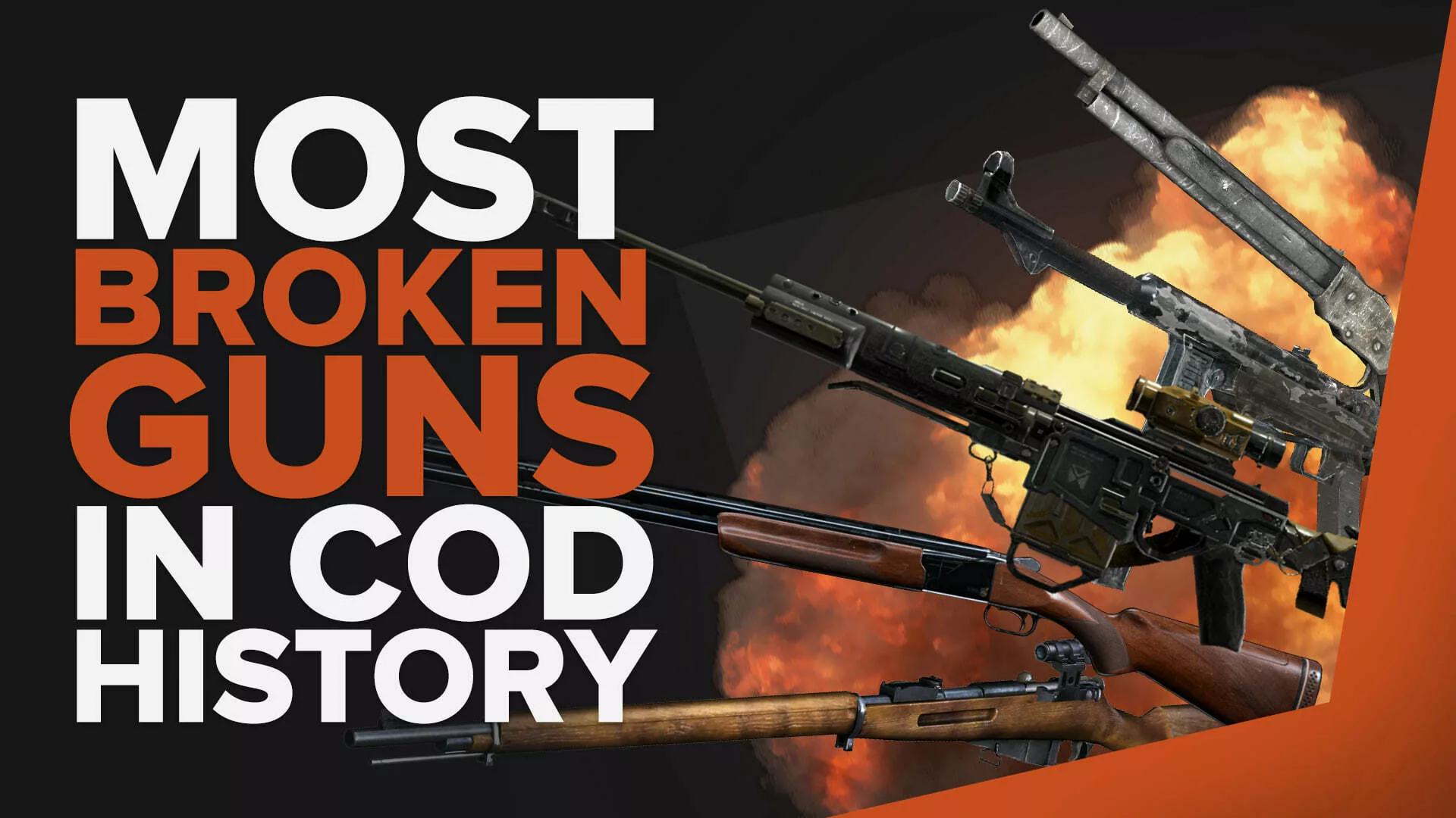 The Most Broken Guns In Call Of Duty History