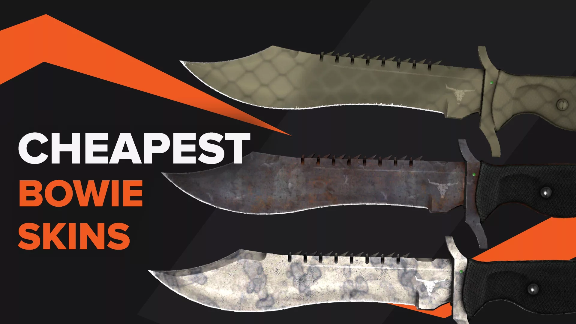 Cheapest Bowie Knife Skins in CSGO