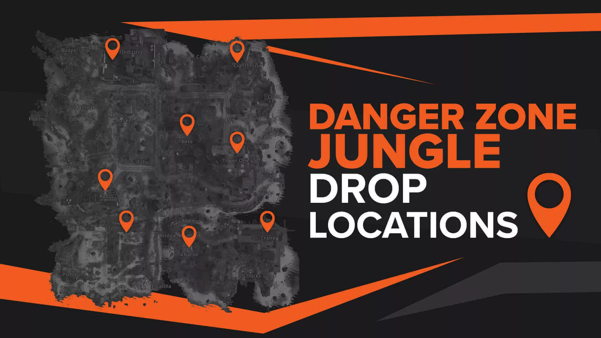 Best CS:GO Jungle Drop Locations in Danger Zone