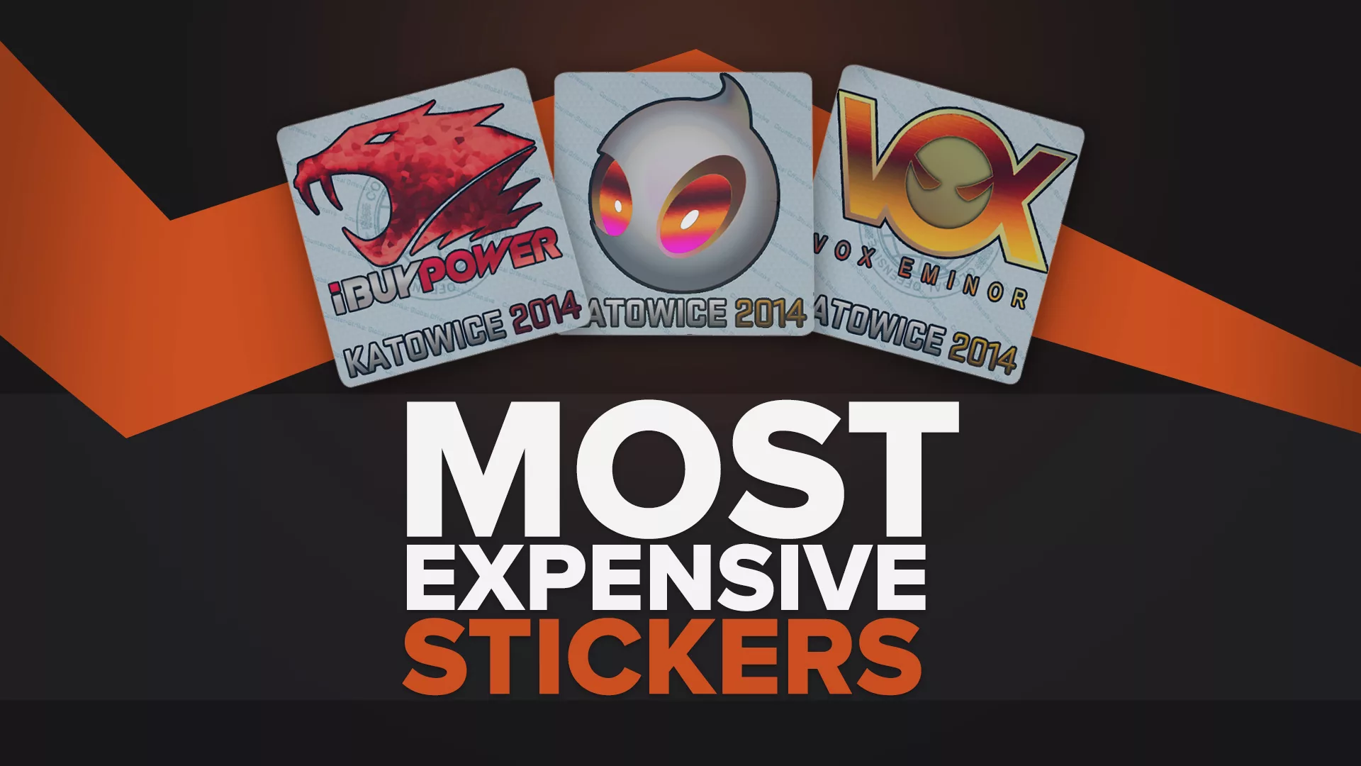 Most Expensive Stickers in CSGO