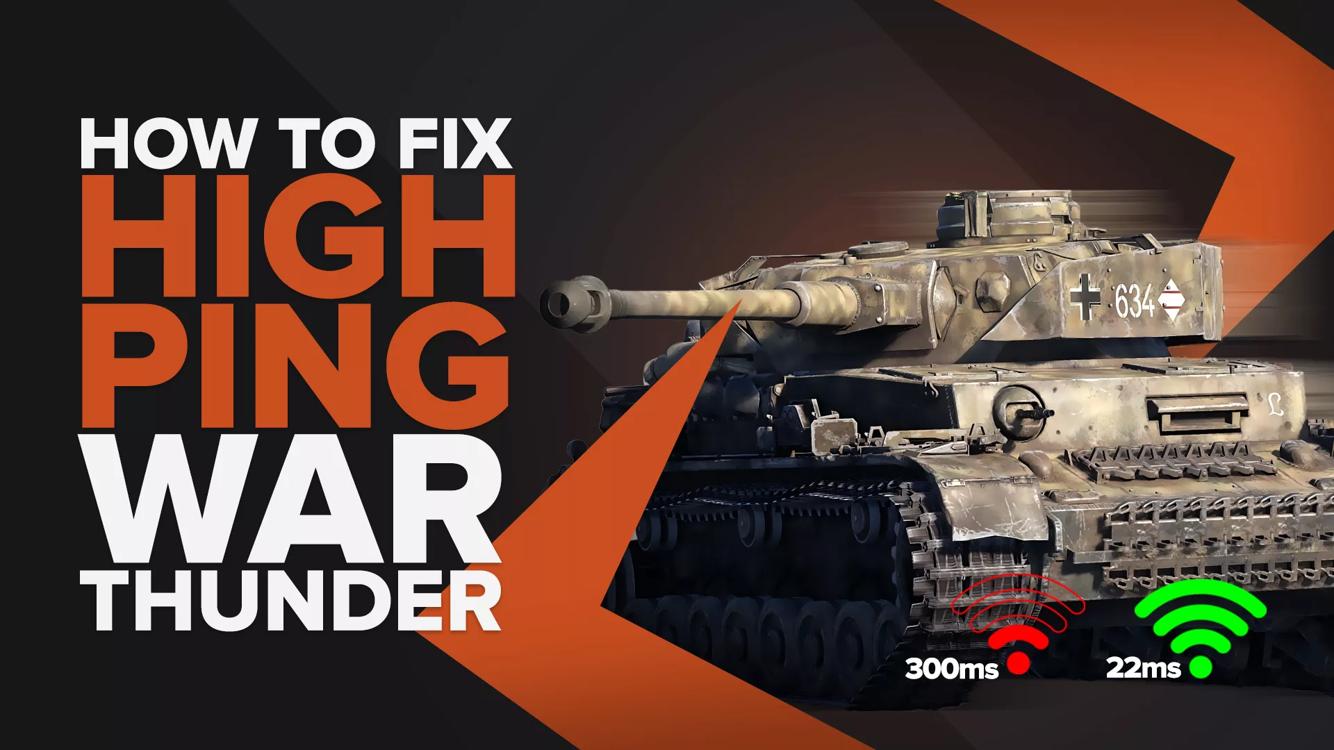 [Solved] How to fix your High Ping in War Thunder in a few clicks