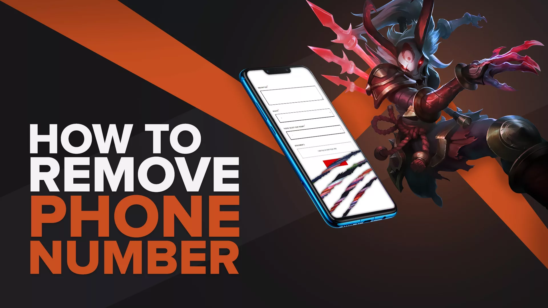 How to remove your phone number in League of Legends