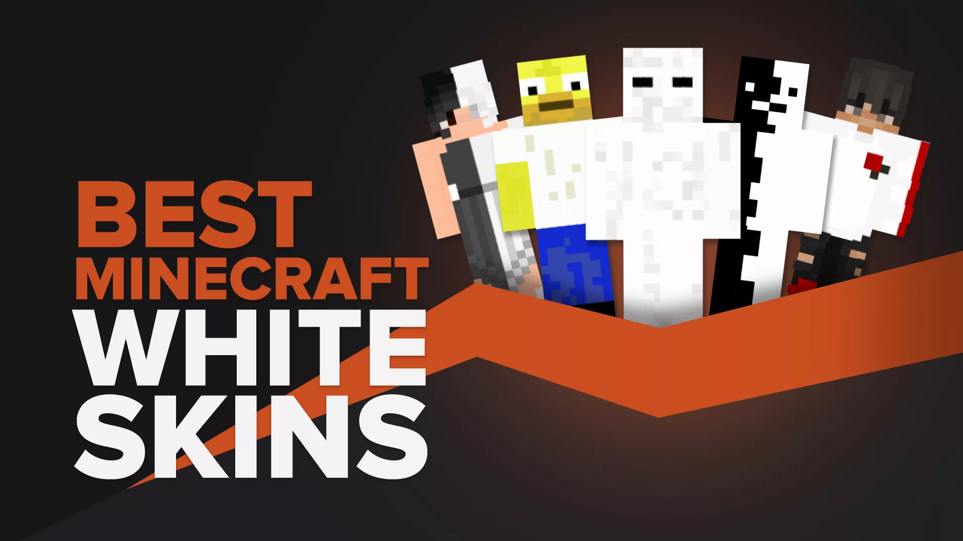 Best White Skins in Minecraft