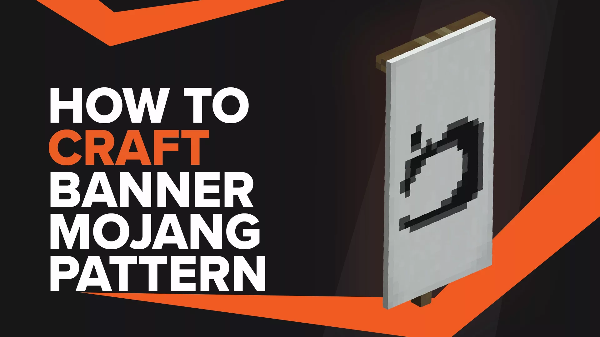How To Make Banner Pattern Mojang In Minecraft