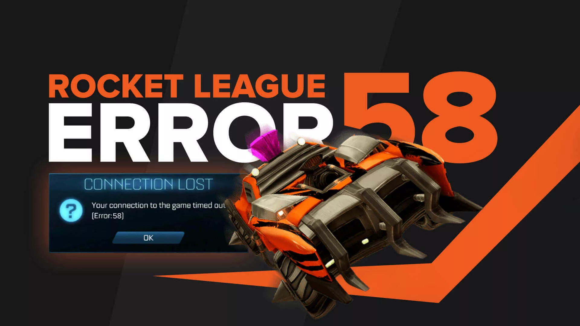 How to Fix Error 58 in Rocket League