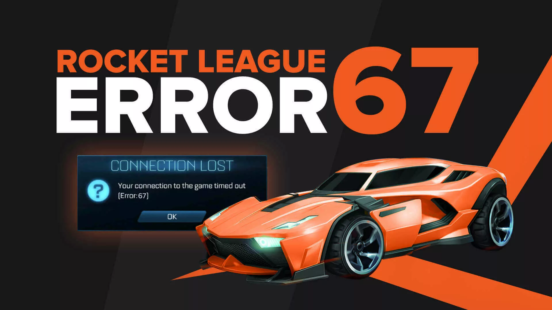How to fix error 67 in Rocket League