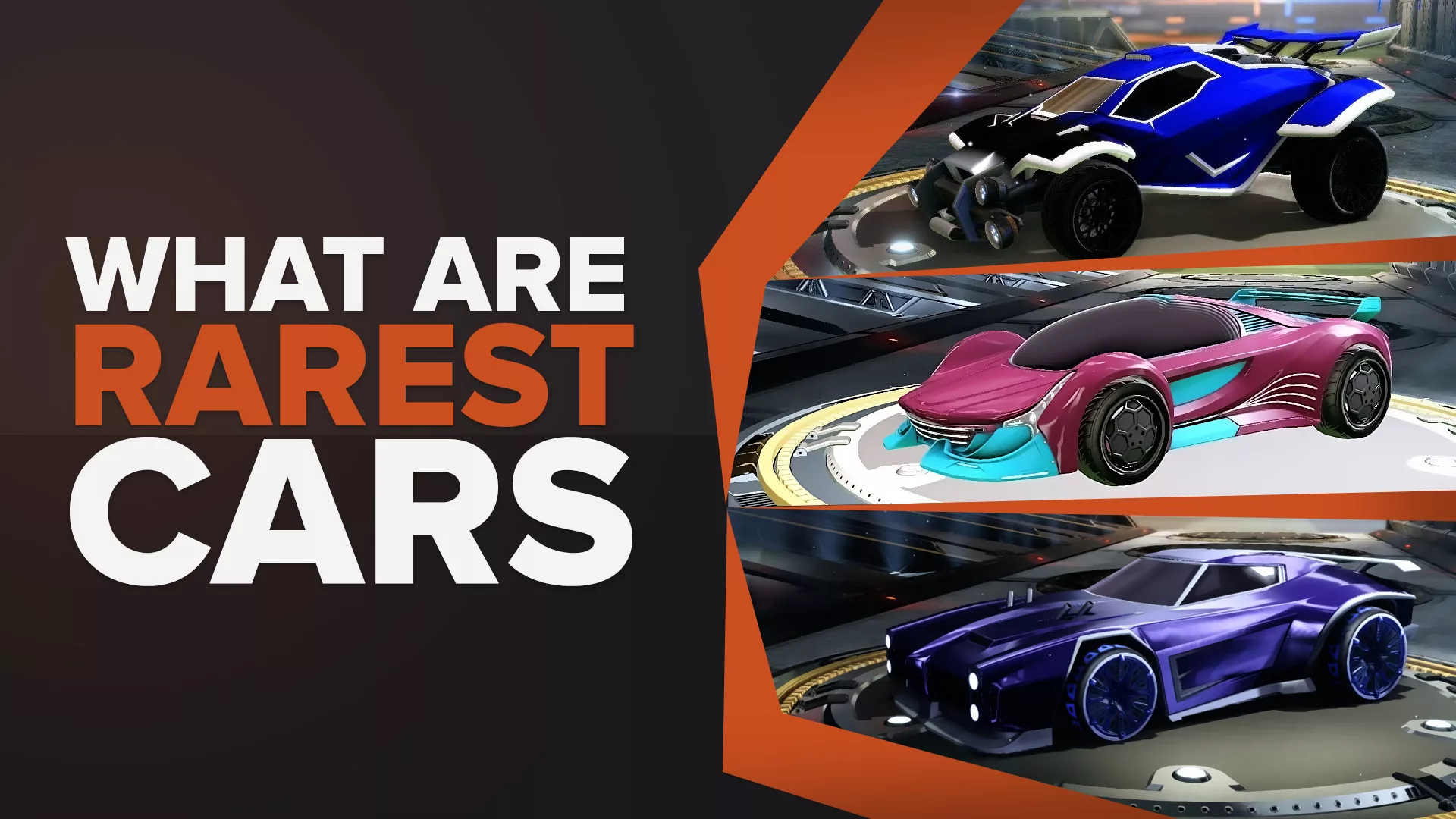 What are the Rarest Cars in Rocket League