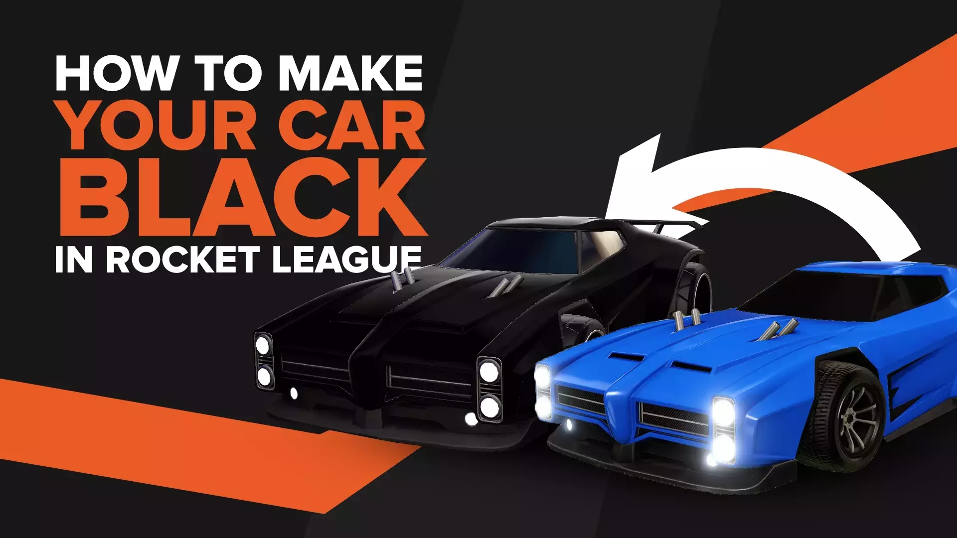 How To Make Your Car Black In Rocket League